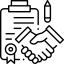 Ícono de compromiso
