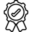 Icono de garantía de refacciones y mano de obra